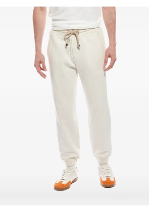 Brunello Cucinelli drawstring track pants - Neutrals