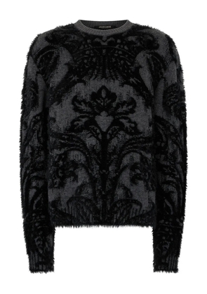 Roberto Cavalli plush wool sweater - Black