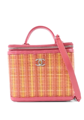CHANEL Pre-Owned CC-logo vanity bag - Pink