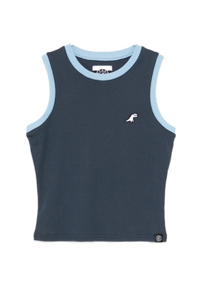 SPORT b. by agnès b. Dino logo-patched tank top - Blue