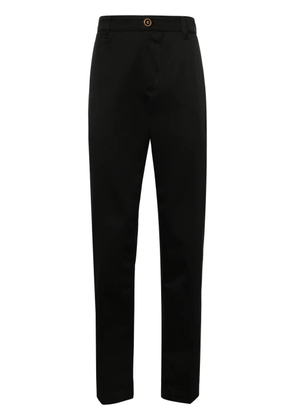 Versace Medusa Biggie mid-rise straight-leg trousers - Black