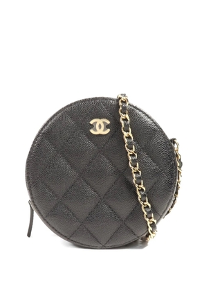 CHANEL Pre-Owned quilted CC shoulder bag - Black