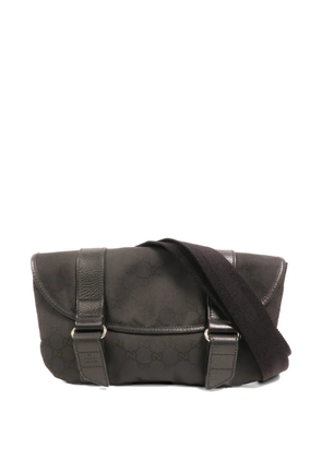 Gucci Pre-Owned GG-canvas belt bag - Black
