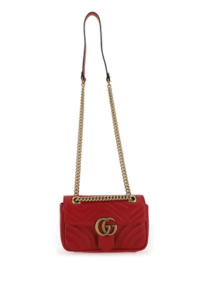 Gucci GG Marmont matelassé mini bag - Red