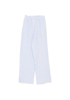 Riviera elasticated-waistband pants - Blue