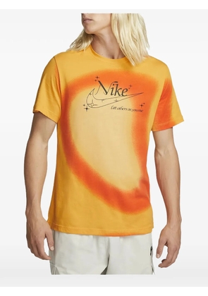 Nike graphic-print T-shirt - Yellow