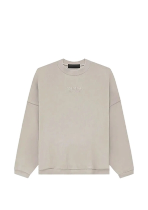 FEAR OF GOD ESSENTIALS logo-print dropped-shoulder sweatshirt - Neutrals