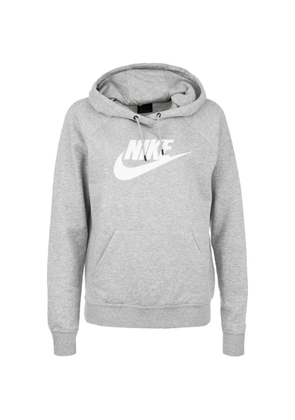 Nike logo-print drawstring hoodie - Grey