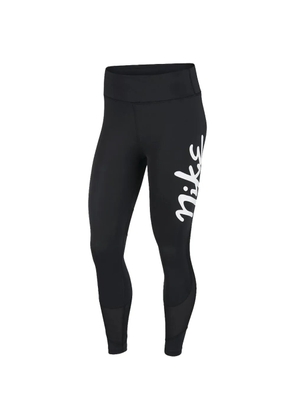 Nike Fast 7/8 Running logo-print leggings - Black