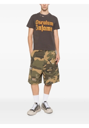 DAGGER distressed-effect T-shirt - Grey