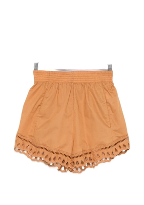 Ermanno Scervino broderie-anglaise shorts - Neutrals