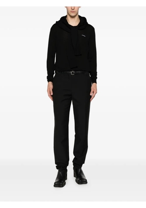 HODAKOVA double-sleeve hoodie - Black
