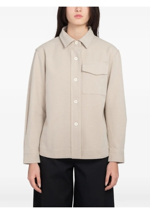 Margaret Howell MHL. pocket shirt - Neutrals