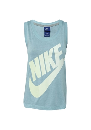 Nike logo-print tank top - Blue