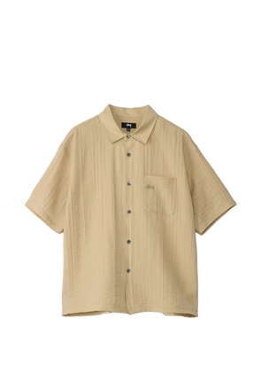 Stüssy short-sleeve pocket shirt - Neutrals