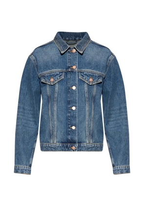 Emporio Armani button-up denim jacket - Blue