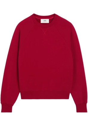 AMI Paris La Plage Ami sweatshirt - Red