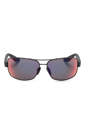Prada Eyewear Linea Rossa rectangle-frame sunglasses - Black