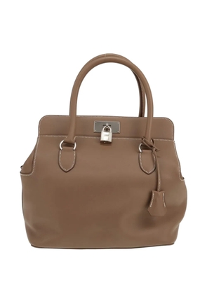 Hermès Pre-Owned 2012 Tool Box leather handbag - Neutrals