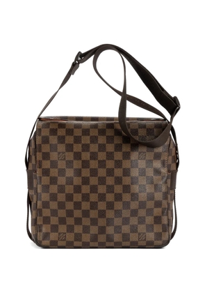 Louis Vuitton Pre-Owned Damier Ebène Naviglio messenger bag - Brown
