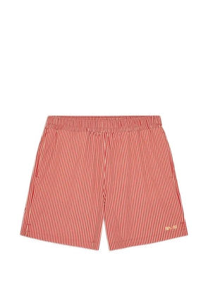 NN07 Holiday striped swim shorts - Red
