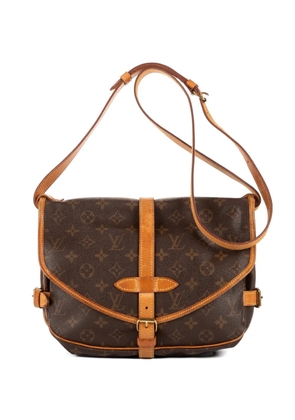 Louis Vuitton Pre-Owned Monogram Saumur shoulder bag - Brown