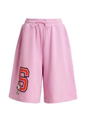 Essentiel Antwerp Peanuts™ Snoopy patch shorts - Pink