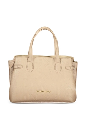MARIO VALENTINO logo-debossed tote bag - Neutrals