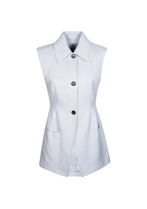 Sportmax button-up gilet - Blue
