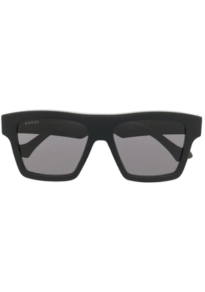 Gucci Eyewear rectangle-frame sunglasses - Black