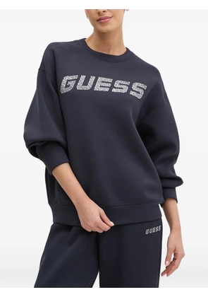 GUESS USA logo-embellished sweatshirt - Blue