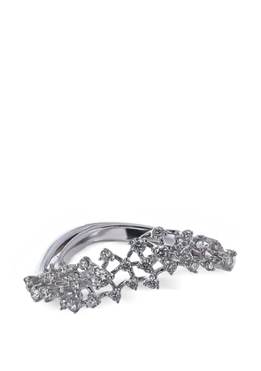 Ananya scatter diamond band ring - Silver