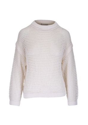 TWP open-knit sweater - White