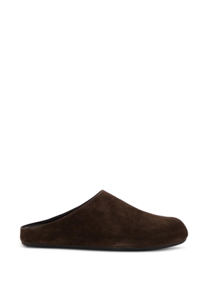 Officine Creative Babouche suede slippers - Brown