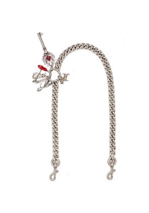 Marc Jacobs Wizard of Oz charm-embellished shoulder strap - Silver