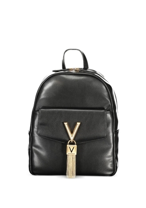 MARIO VALENTINO logo tassel-detail backpack - Black