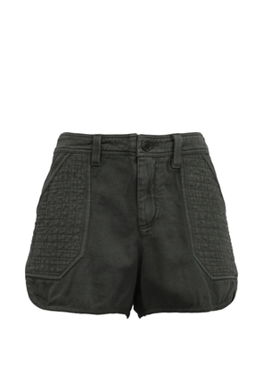 Zadig&Voltaire Sei faded quilted shorts - Green
