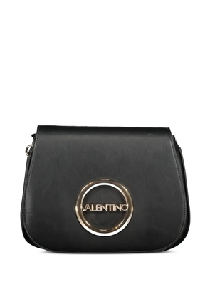 MARIO VALENTINO logo-plaque crossbody bag - Black