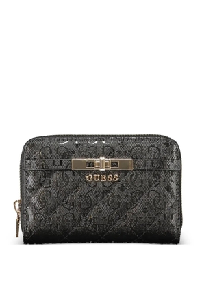 GUESS USA logo-print wallet - Black