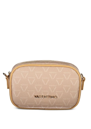 MARIO VALENTINO logo-print crossbody bag - Neutrals