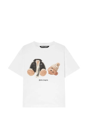 Palm Angels Broken Bear Cortina T-shirt - White