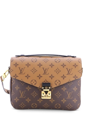 Louis Vuitton Pre-Owned Pochette Metis Reverse Monogram Canvas crossbody bag - Brown