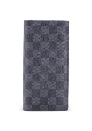 Louis Vuitton Pre-Owned Brazza Wallet Damier Graphite small wallets - Black