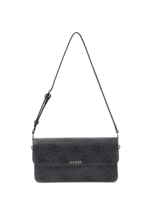 GUESS USA Sadie monogram shoulder bag - Black