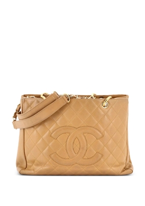CHANEL Pre-Owned Grand Shopping Quilted Caviar tote bag - Neutrals