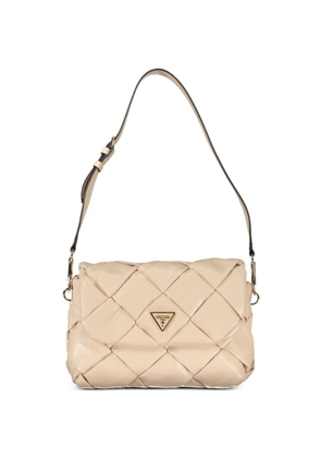 GUESS USA quilted shoulder bag - Neutrals