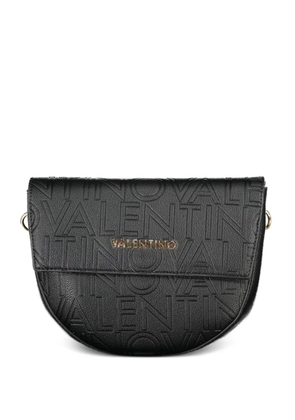 MARIO VALENTINO logo-lettering cross body bag - Black