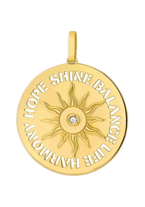 Carol Kauffmann Sun diamond pendant - Gold