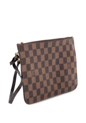 Louis Vuitton Pre-Owned Neverfull Pochette Damier Large pouch - Brown