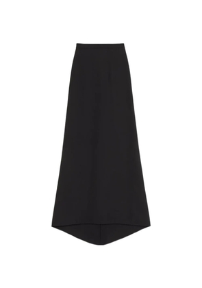 Valentino Garavani Cady Couture asymmetric maxi skirt - Black
